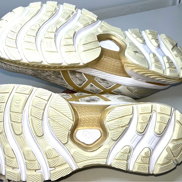 Asics GEL-Nimbus 22 Knit Cream color size 8.5 - Picture 10 of 10
